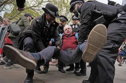 Arrestan en GB a más de 500 en protesta pro palestina   