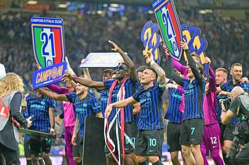 Inter de Milán asegura su título 21 de la liga Italiana   