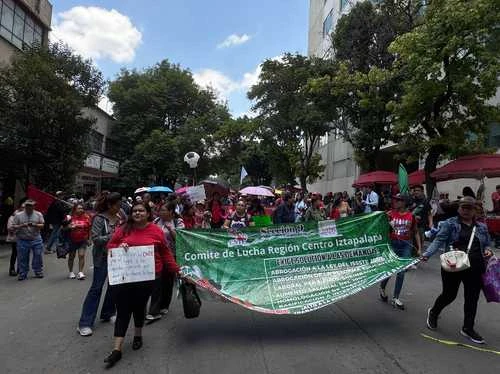 Amaga la CNTE otra vez en CDMX; exige le cumplan   