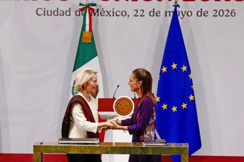 México firma nuevo acuerdo comercial con la UE: Sheinbaum   