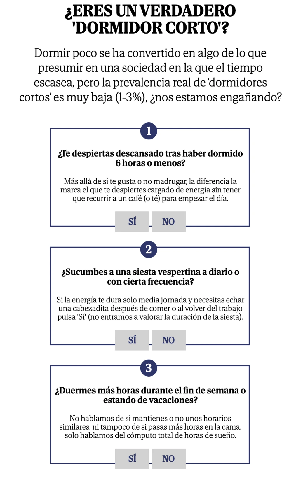Dormir poco sin sacrificar salud: el superpoder del 1% de la población mundial