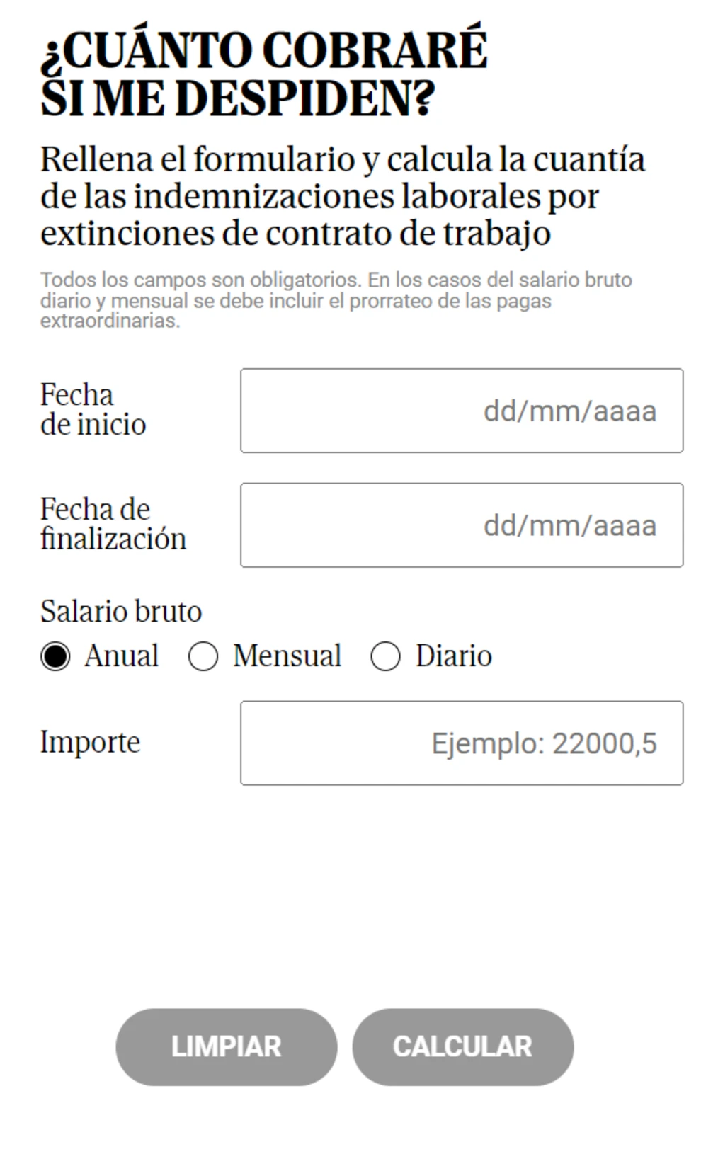 ¿Es caro o barato despedir en España? Calcula la indemnización que te corresponde si tu empresa prescinde de ti mañana