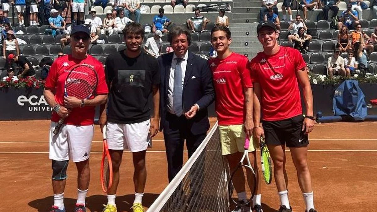 Il successo di Tennis and Friends, tra partite con i vip e test gratuiti per la salute