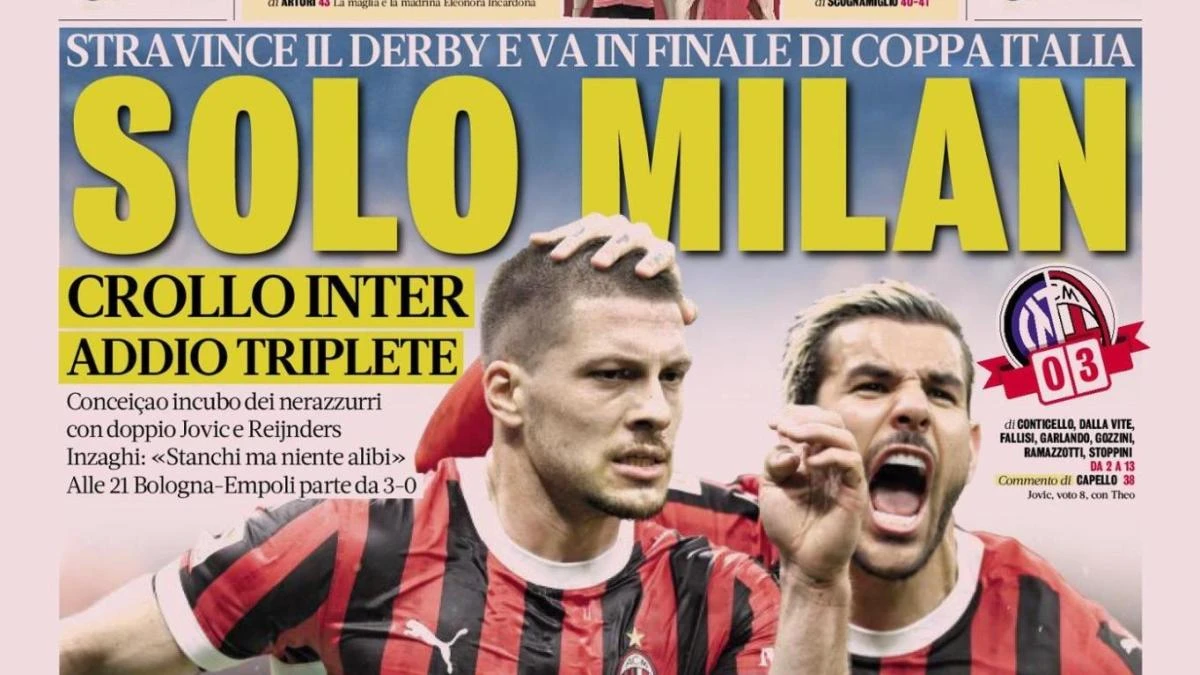 Festeggia con noi l'impresa del Milan in Coppa Italia! G+ a 14,99 euro all'anno, per sempre
