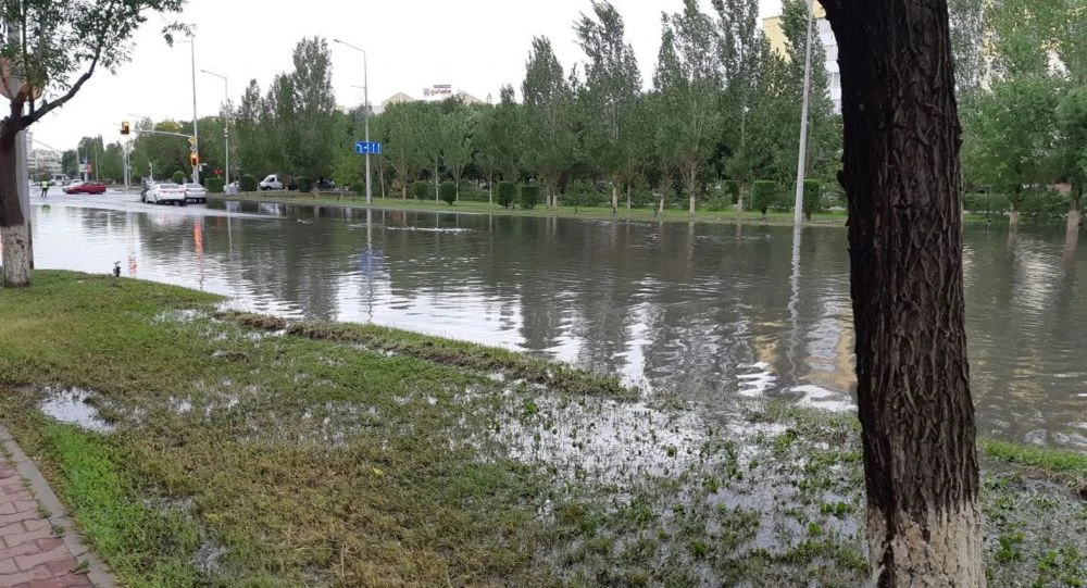 Как решают вопрос с ливневками в Нур-Султане