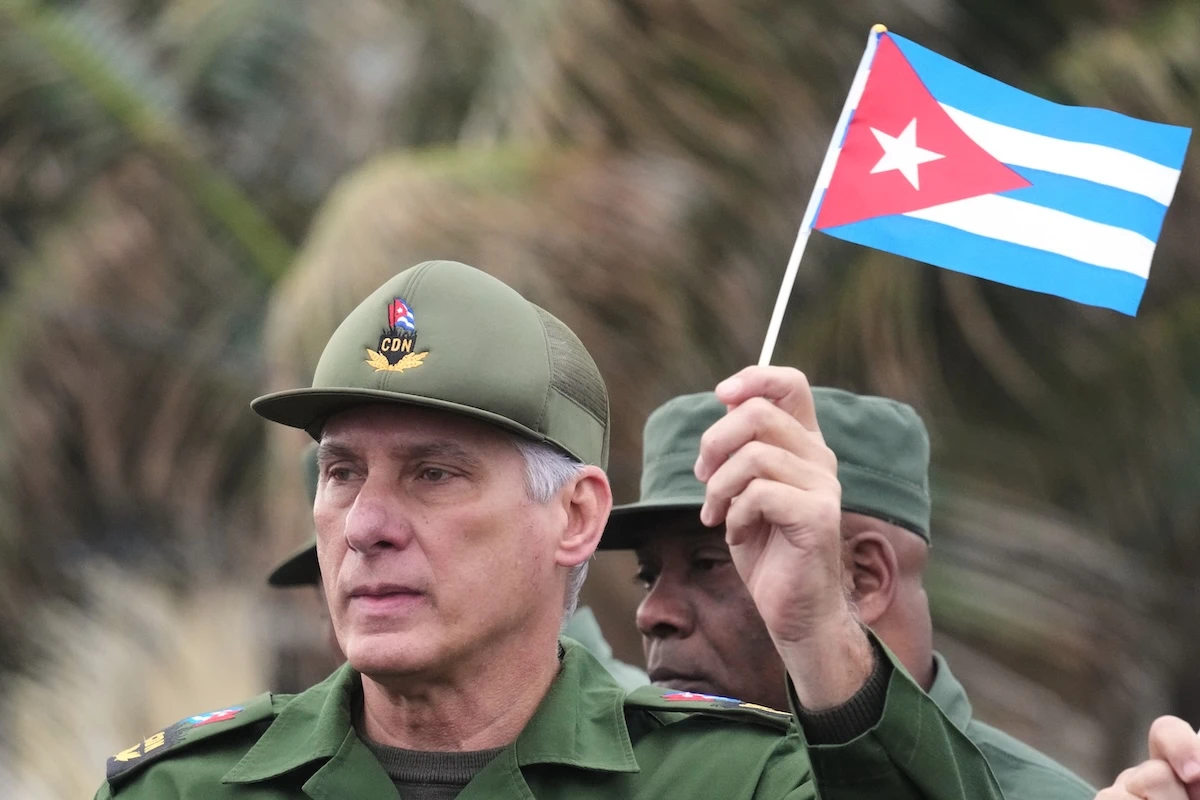 3 minuti faGli Stati Uniti hanno sanzionato per la prima volta il presidente di Cuba Miguel Díaz-Canel