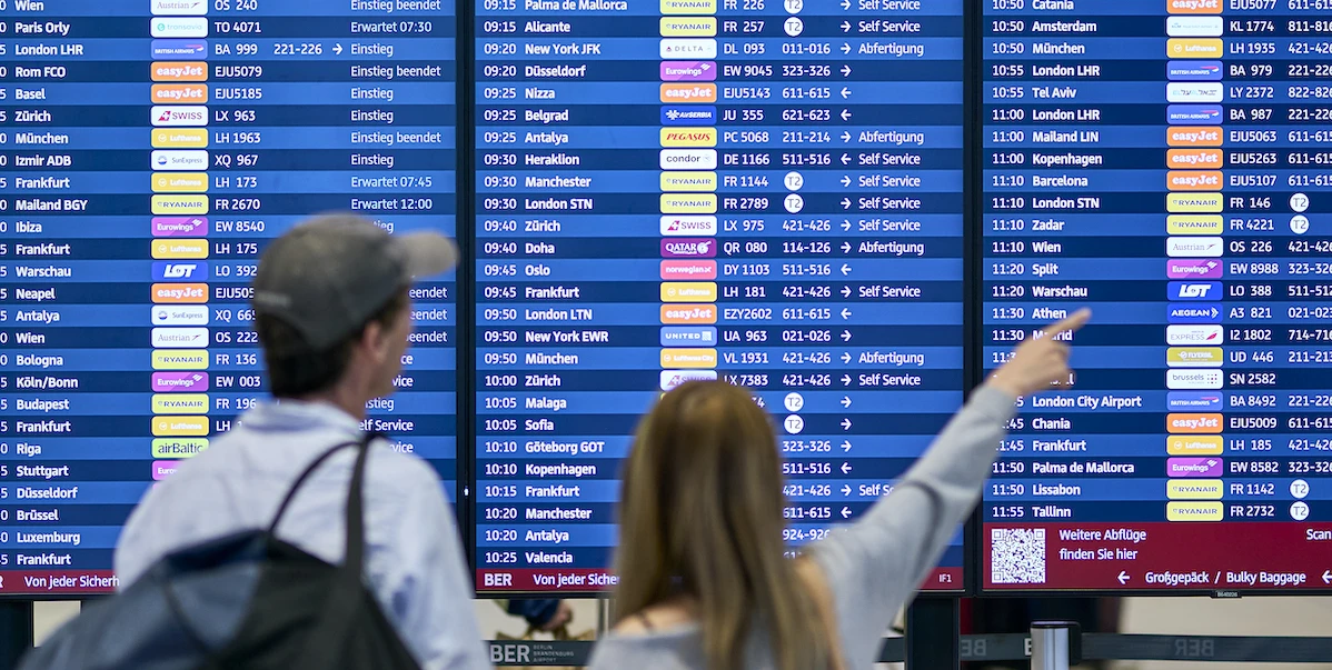 3 minuti faLe aziende che si occupano dei passeggeri quando un volo viene cancellatoÈ un mercato cresciuto di recente perché le compagnie aeree ne hanno sempre più bisogno, viste le interruzioni sempre più frequenti