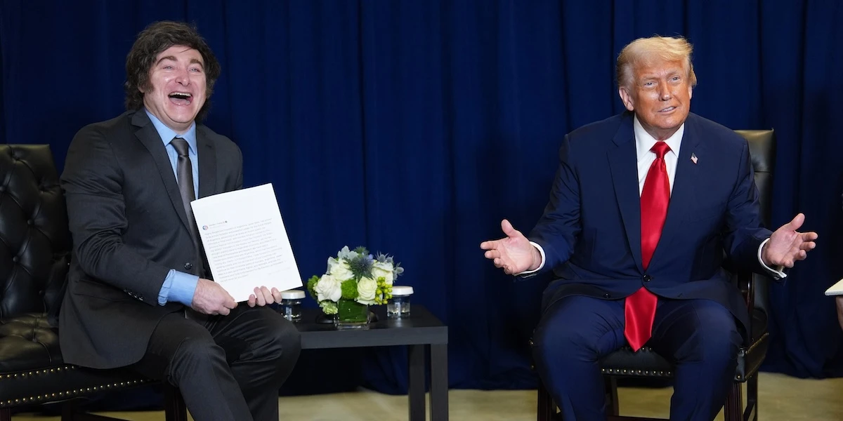 4 minuti faL’eccezionale intervento degli Stati Uniti per sostenere il valore del pesoL'amministrazione Trump è intervenuta per limitare la forte svalutazione della moneta argentina e sostenere Milei