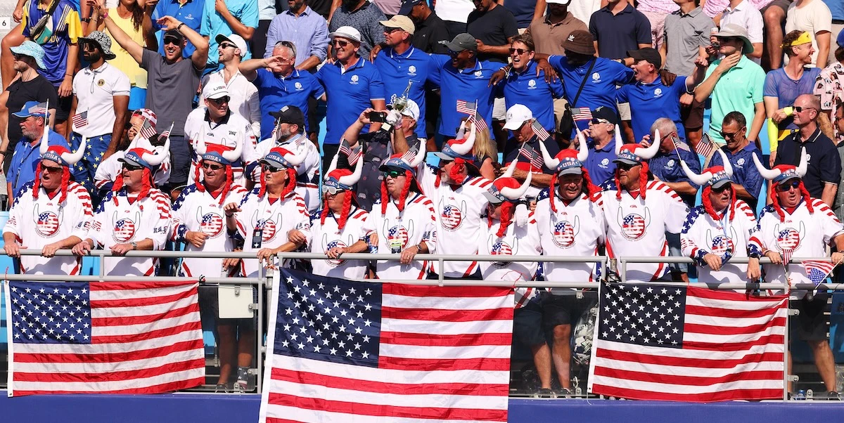 pochi secondi faUn torneo di golf con cori da stadio e insultiNella Ryder Cup gli Stati Uniti e l'Europa si affrontano in un contesto tutt'altro che placido e snob