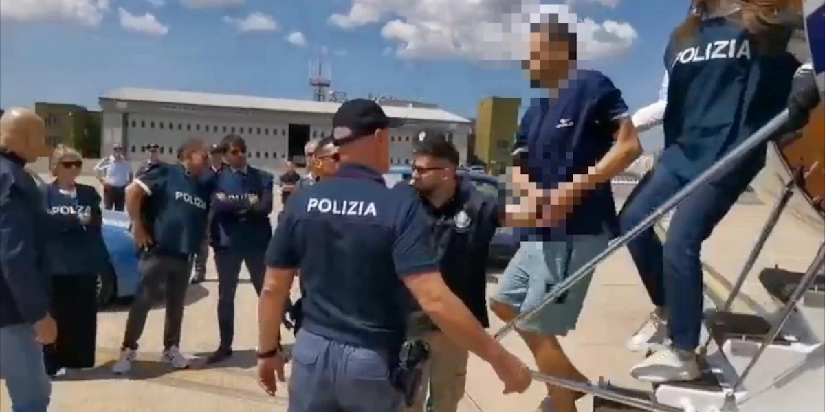 pochi secondi faFrancis Kaufmann, accusato nel caso di Villa Pamphili, è arrivato in Italia dopo l’estradizione dalla Grecia