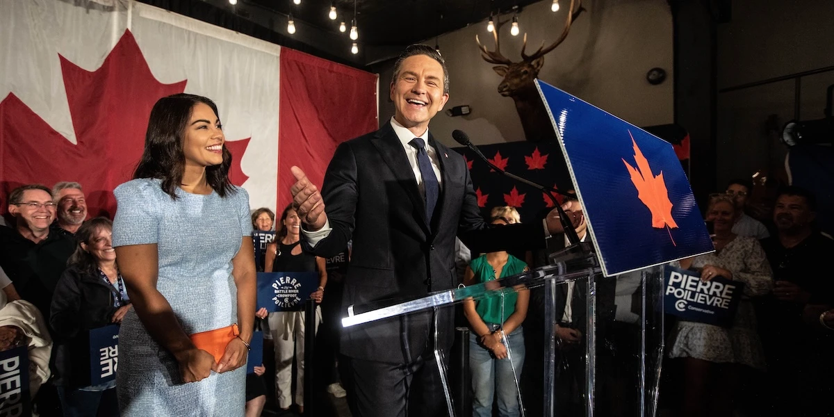 1 minuto faLa strana rielezione del leader dei Conservatori canadesiPierre Poilievre ha fatto organizzare apposta il voto in un distretto in cui era certo di vincere, e per protesta alla fine c'erano più di 200 altri candidati