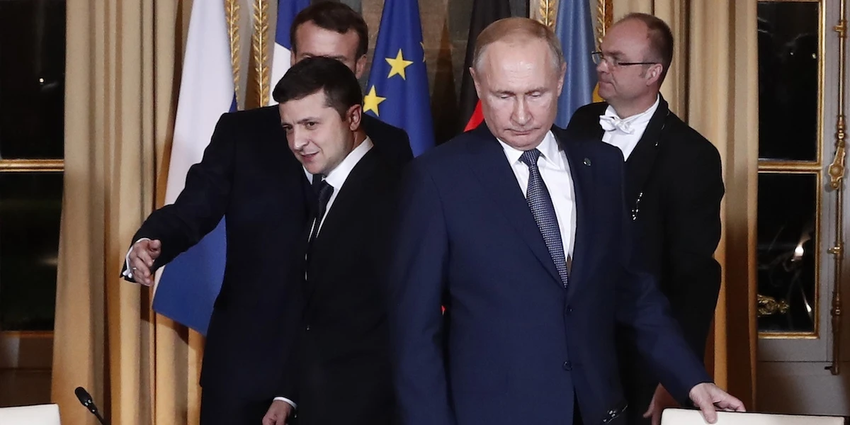 3 minuti faL’ultima e unica volta in cui Zelensky e Putin si incontraronoEra il 2019, c'erano anche Merkel e Macron e l'invasione russa su larga scala non era ancora iniziata: ora Trump vorrebbe replicare