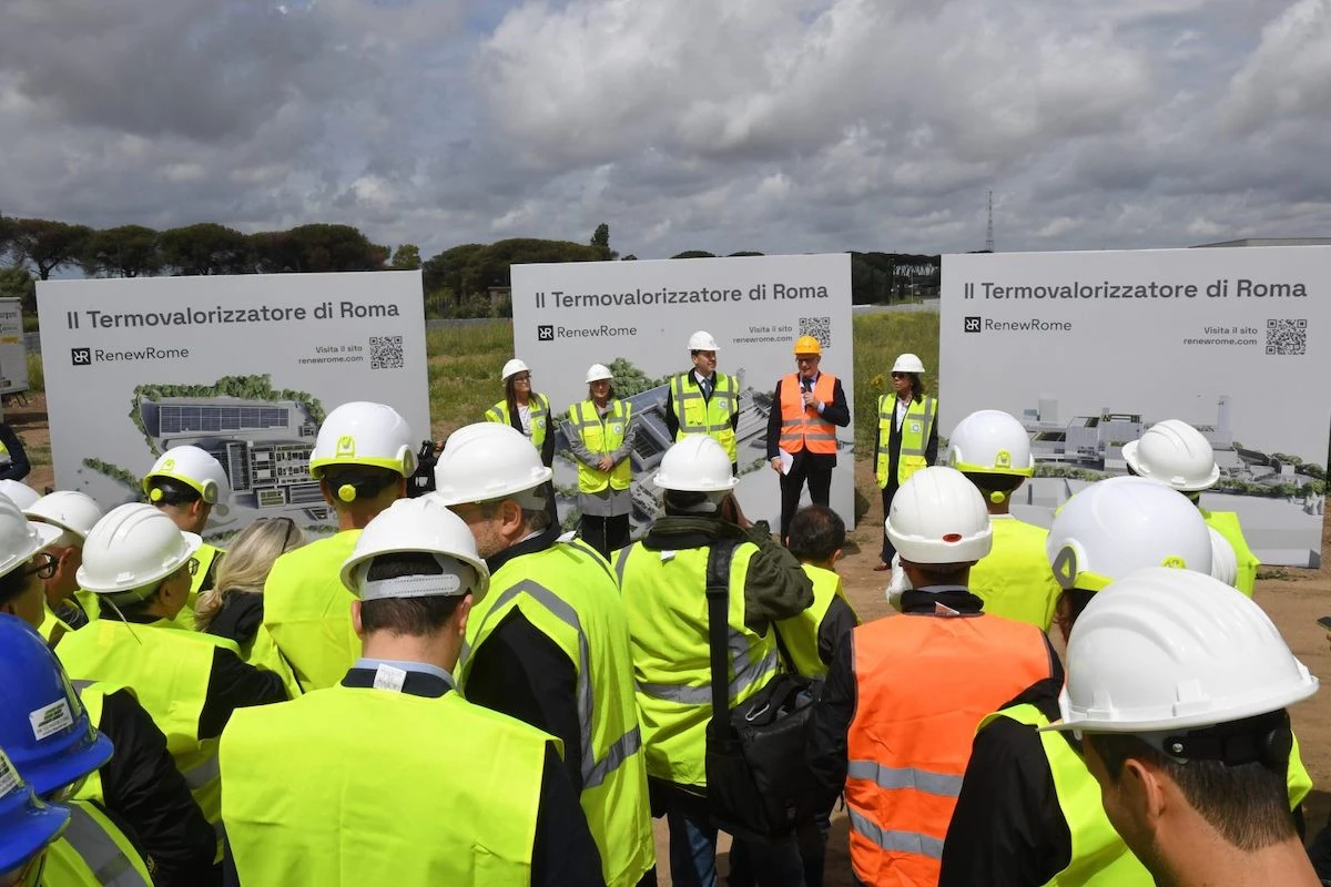 1 minuto faSono iniziati i lavori per costruire il termovalorizzatore di Roma