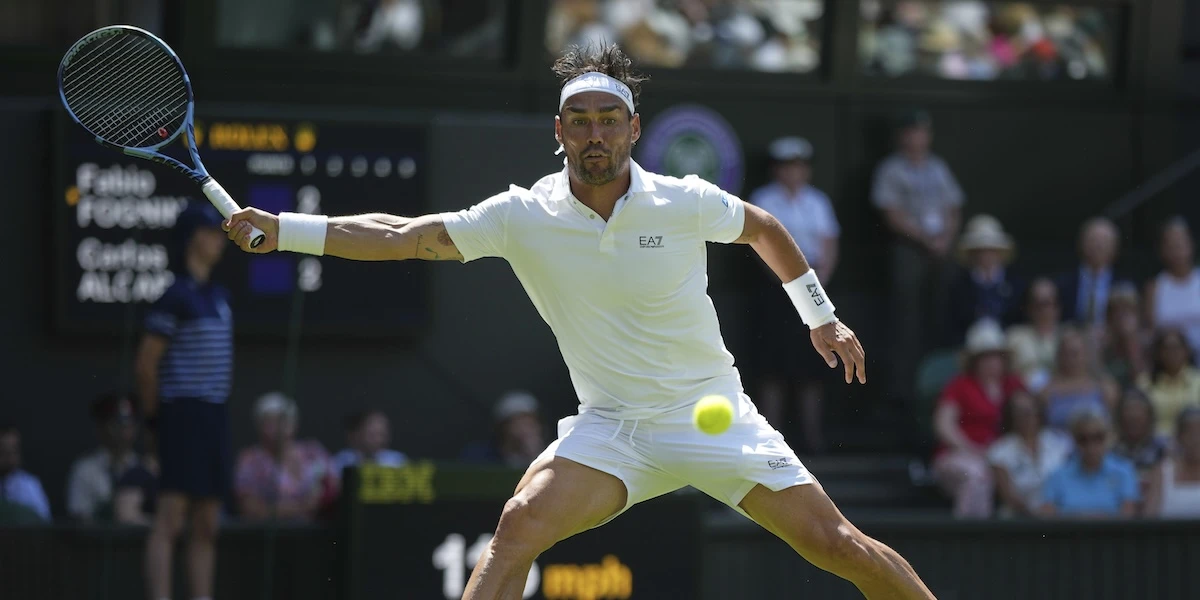 L’ultima partita di Fabio Fognini a Wimbledon è stata eccezionaleHa perso contro Carlos Alcaraz, ma solo dopo più di 4 ore e mezza, mostrando che a 38 anni può ancora giocare un gran tennis
