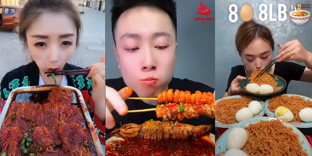 Alla Cina le gare di cibo online non vanno giùPer l'associazione dei consumatori cinese i video virali in cui si divorano gran quantità di spiedini o noodles promuovono valori sbagliati