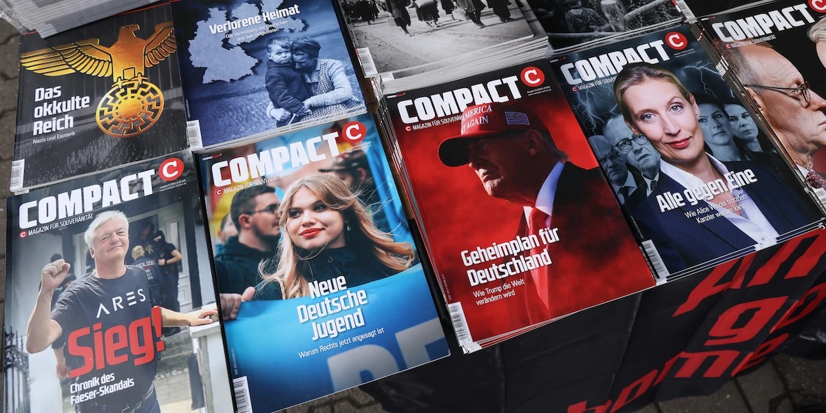 Un tribunale tedesco ha revocato il bando contro la rivista di estrema destra “Compact”