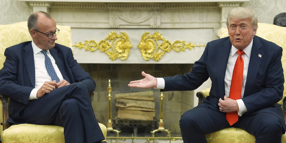 Il nuovo cancelliere tedesco sta con Trump, senza se e senza maFriedrich Merz ha detto che non vede ragioni per criticare il bombardamento statunitense sui siti nucleari iraniani, e ha espresso solidarietà anche per Israele