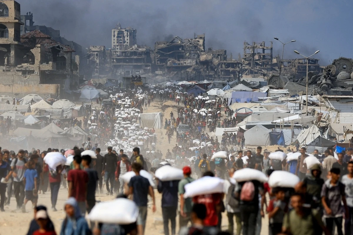 2 minuti faAi palestinesi della Striscia rimangono pochi posti dove stareMolte città non esistono più: restano metà città di Gaza, due campi profughi, qualche chilometro di spiaggia