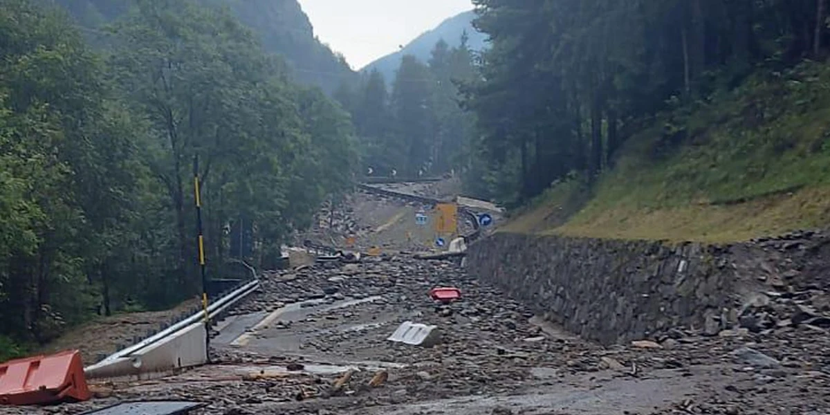 È stata riaperta la strada per Cogne, in Valle d’Aosta