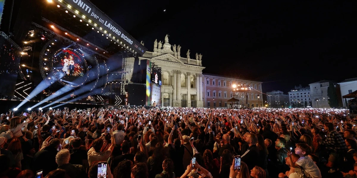 A Roma tre uomini sono stati arrestati con l’accusa di aver molestato una ragazza durante il “Concertone” del primo maggio
