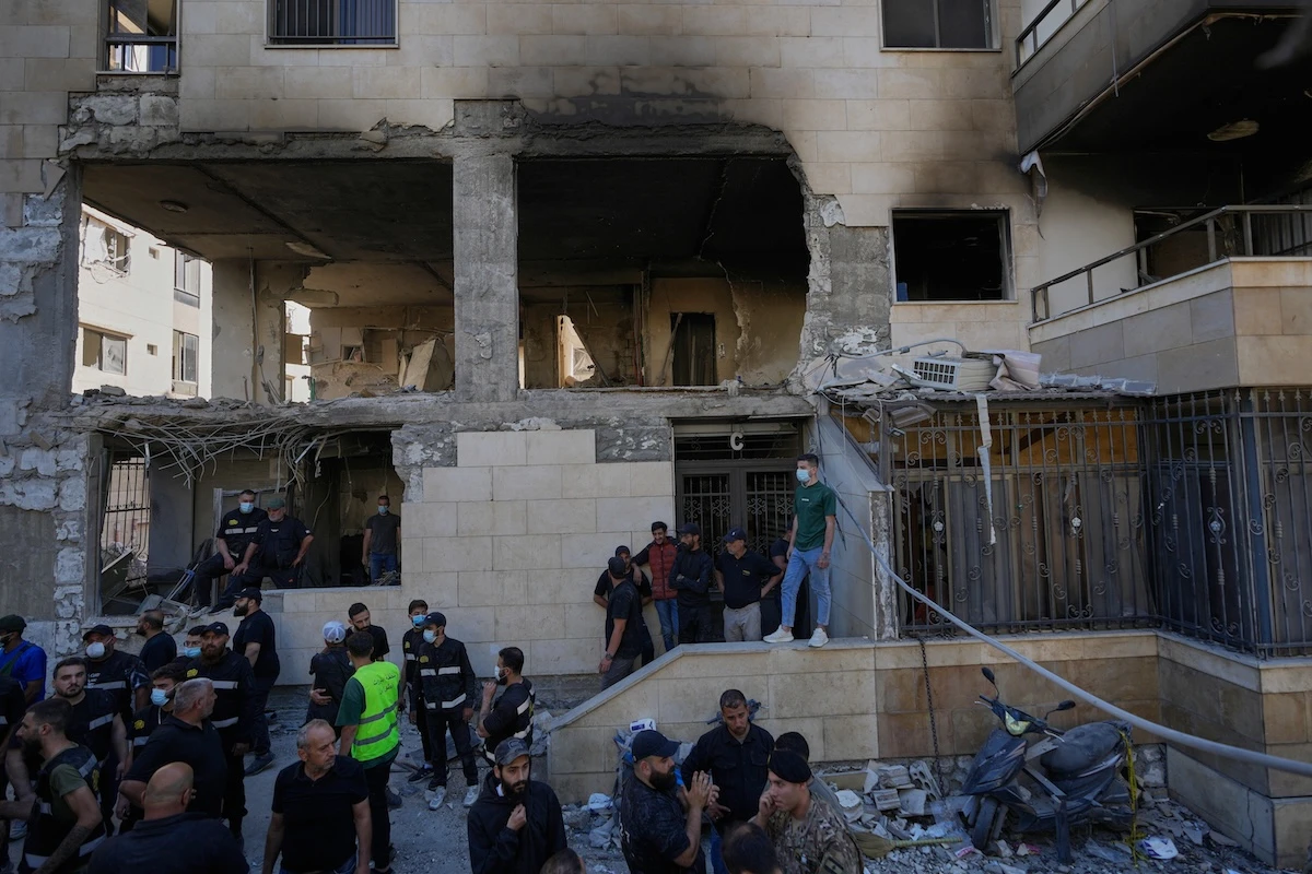 4 minuti faIsraele ha bombardato Beirut per la prima volta da tre settimane