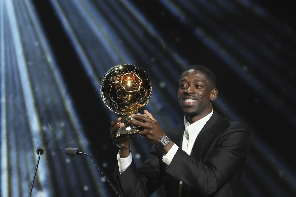 pochi secondi faQuest’anno per la prima volta la cerimonia del Pallone d’oro si terrà a Londra e non a Parigi