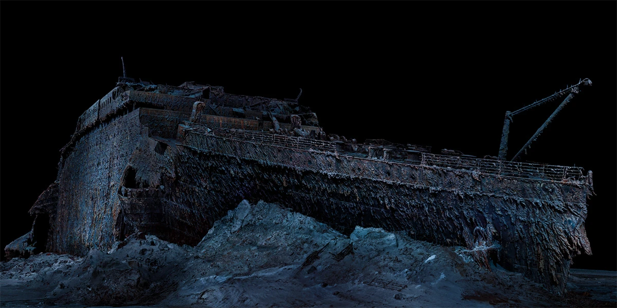 Una copia digitale del Titanic per studiarlo meglioÈ stata realizzata grazie a settimane di esplorazioni coi robot sommergibili, e offre nuove opportunità agli storici