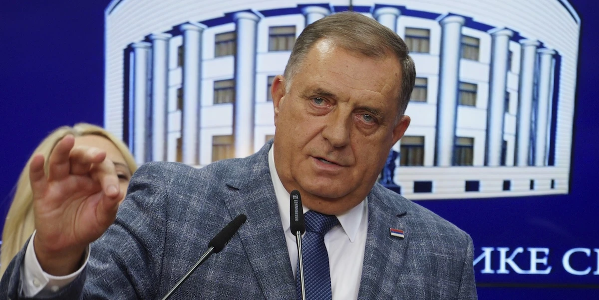 3 minuti faMilorad Dodik, presidente dell’entità serba della Bosnia Erzegovina rimosso per una condanna, non si è ricandidato
