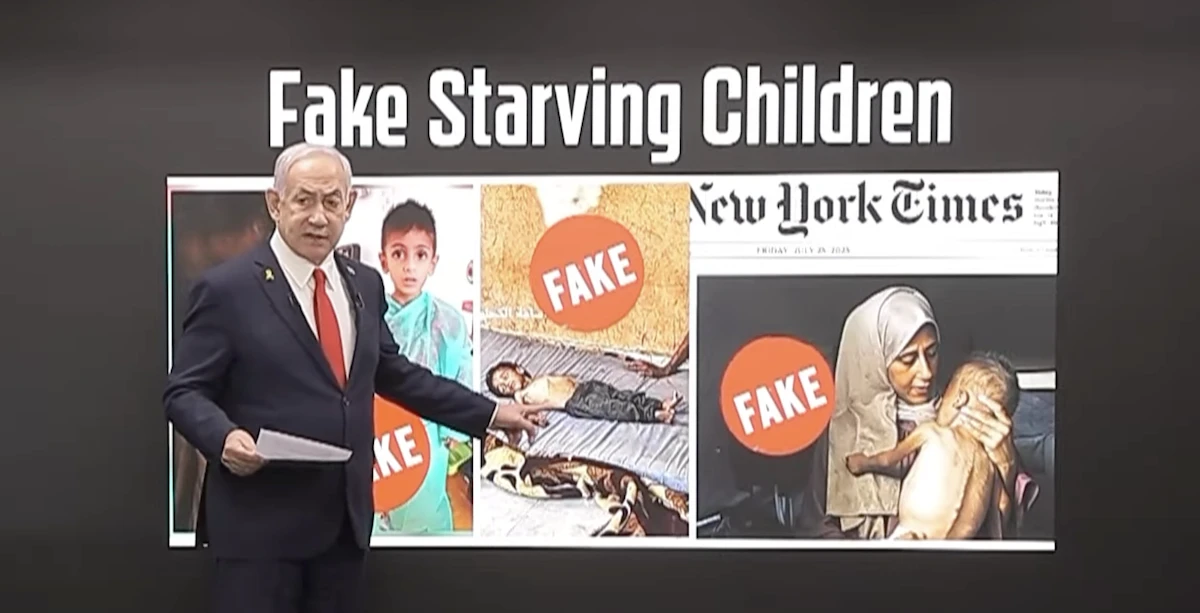 18 minuti faLa campagna del governo israeliano per negare la fame a GazaDa settimane il primo ministro Benjamin Netanyahu dice che la carestia è tutta una fake news