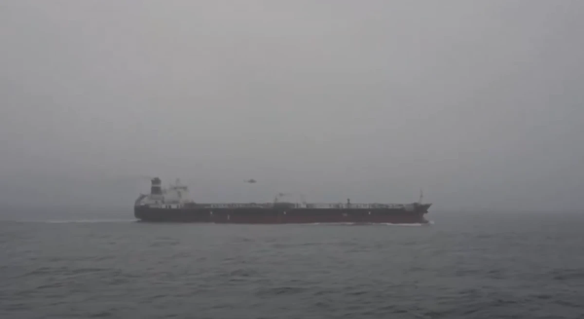 pochi secondi faFrancia e Regno Unito hanno sequestrato una petroliera russa nell’oceano Atlantico