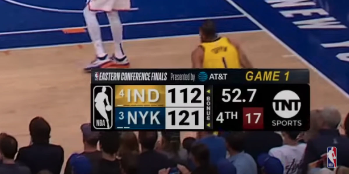 I New York Knicks hanno perso questa partitaFacendosi rimontare 9 punti in 53 secondi dagli Indiana Pacers: una cosa mai vista in NBA negli ultimi decenni
