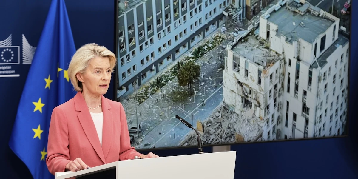 4 minuti faL’aereo su cui viaggiava Ursula von der Leyen è stato colpito da interferenze al GPS, di cui si sospetta la Russia