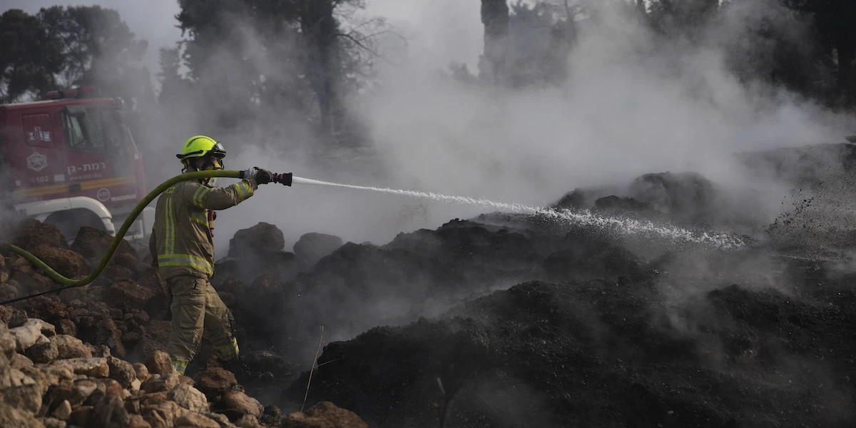 Gli estesi incendi in Israele sono stati in gran parte spenti