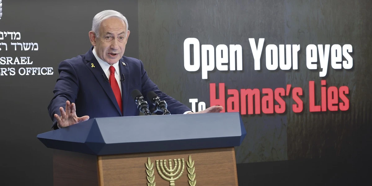 2 minuti faIn una conferenza stampa, Benjamin Netanyahu non ha fornito veri dettagli sul piano per occupare la città di Gaza
