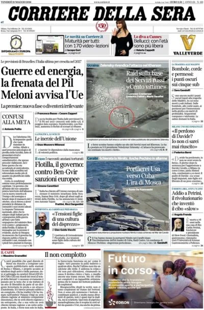 2 minuti faLe prime pagine di oggiL'attacco ucraino a una base dell'intelligence russa, le violenze subite dagli attivisti della Global Sumud Flotilla, e le stime economiche della Commissione europea