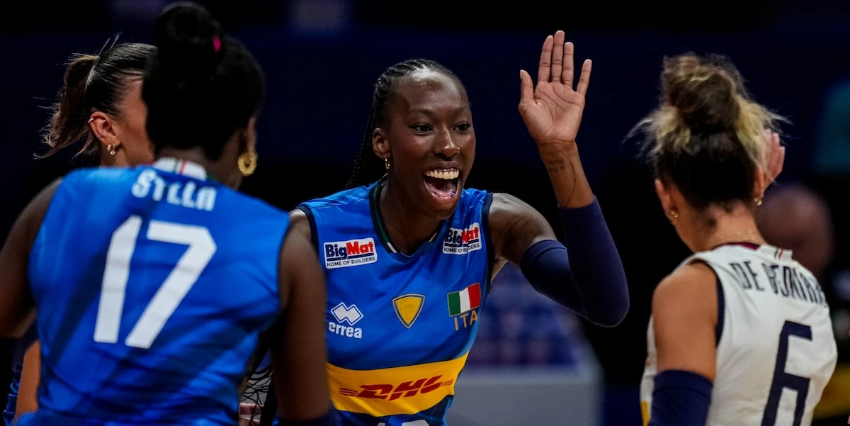 1 minuto faL’Italia femminile di pallavolo ha vinto contro Cuba la sua seconda partita dei Mondiali