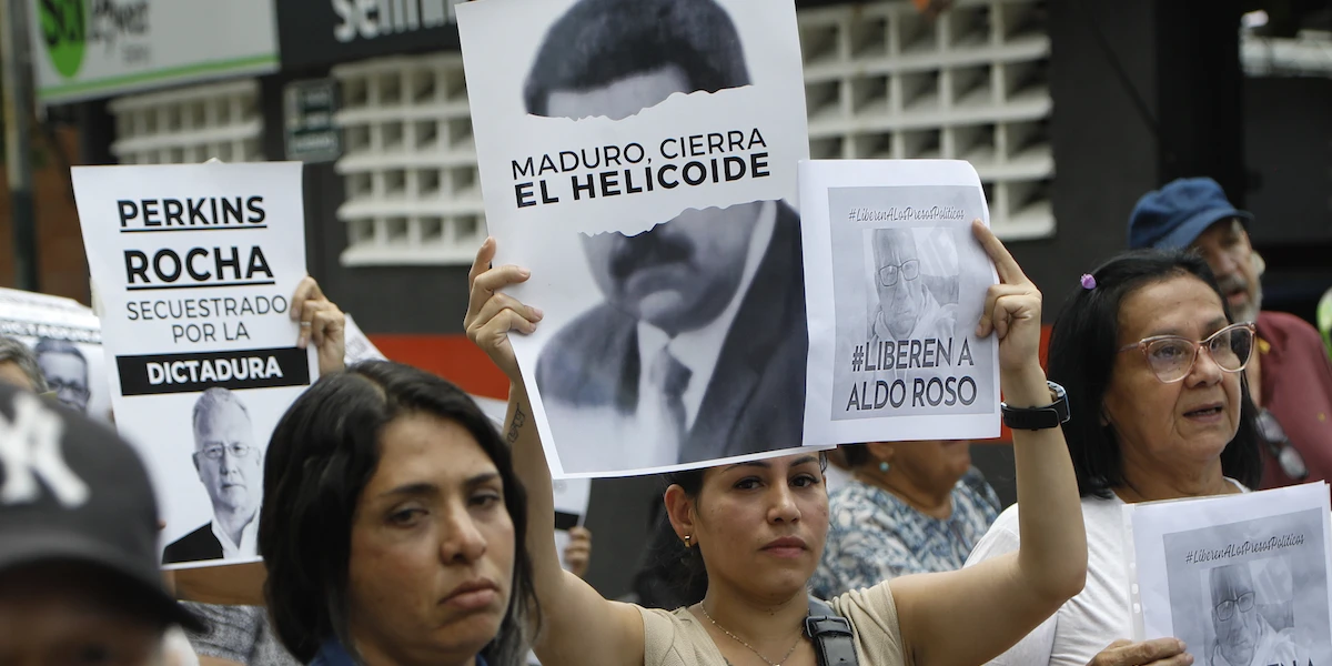 pochi secondi faIl Venezuela ha liberato due detenuti italo-venezuelaniSono Américo De Grazia e Margarita Assenza