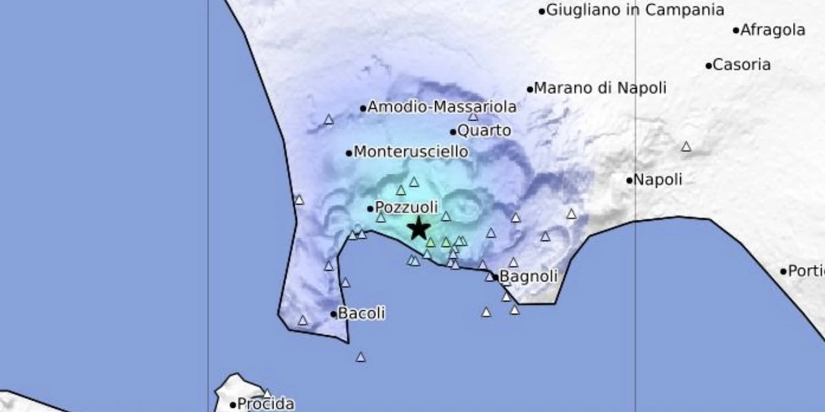 C’è stato un terremoto di magnitudo 3.2 nella zona dei Campi Flegrei, vicino a Napoli