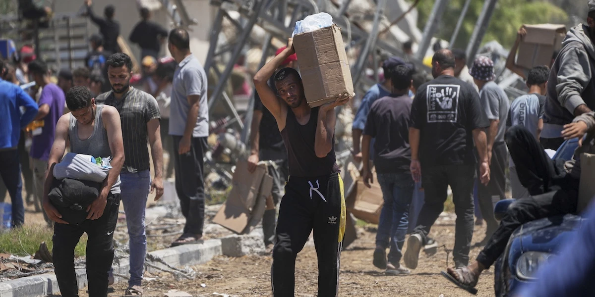 Oggi i centri per la distribuzione di cibo della Ghf nella Striscia di Gaza resteranno chiusi