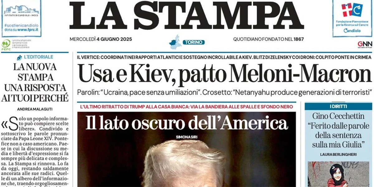 Le prime pagine di oggiL'incontro fra Macron e Meloni, la strage durante la distribuzione di aiuti a Rafah, e Inzaghi va in Arabia