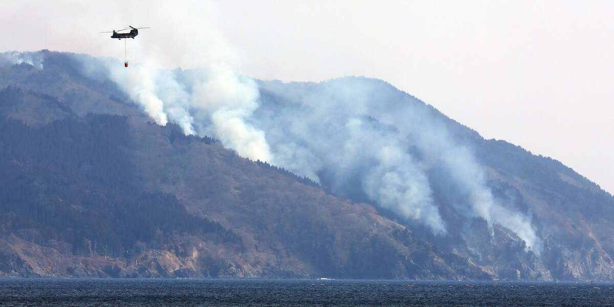 Il Giappone sta affrontando il più esteso incendio boschivo degli ultimi trent’anni