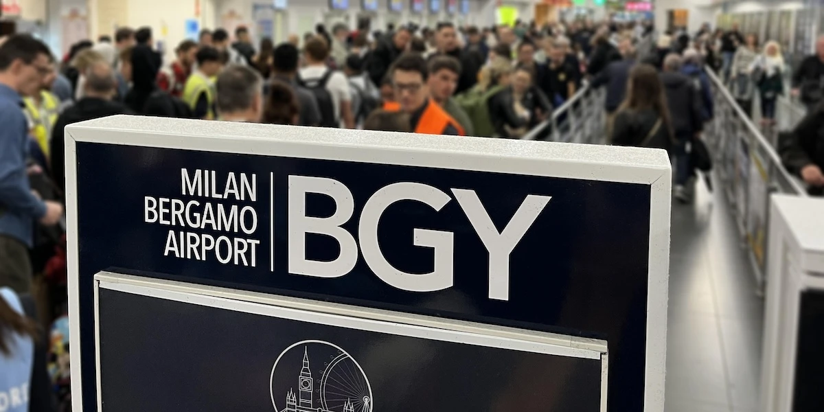 pochi secondi faL’unico grande aeroporto italiano che quest’anno ha avuto meno passeggeriOrio al Serio a Bergamo sta mostrando quanto sia dipendente dai voli lowcost di Ryanair