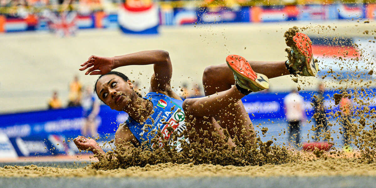 Larissa Iapichino ha vinto la medaglia d’oro nel salto in lungo agli Europei indoor