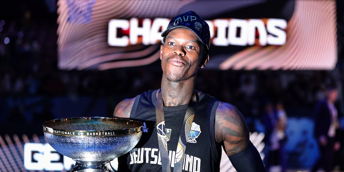 1 minuto faDi Dennis Schröder si parla solo quando gioca con la GermaniaHa appena vinto gli Europei e il titolo di miglior giocatore; ma in NBA, dove gioca da anni, si fa notare molto meno