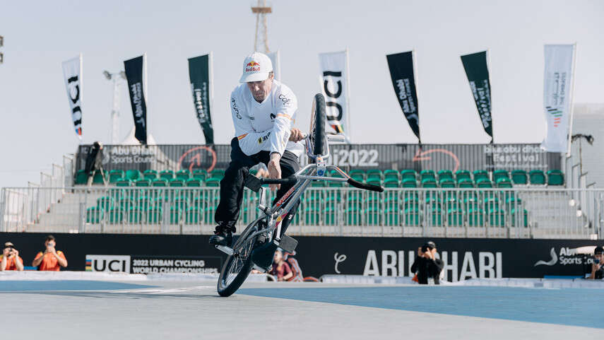 Jorge ‘Viki’ Gómez, a las puertas del podio en el Mundial de BMX Freestyle Flatland