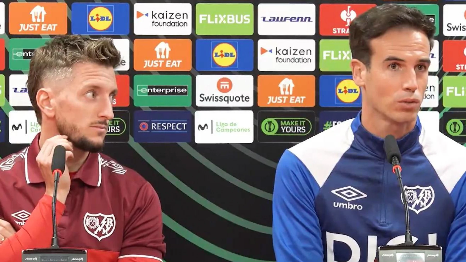 Íñigo Pérez se marcha sin dar la rueda de prensa tras su enfrentamiento con Balliu