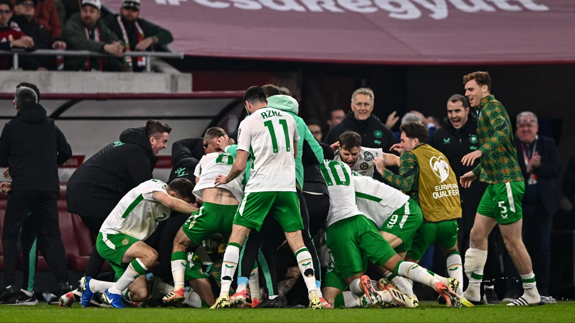 El milagro de Irlanda en Hungría que le permite seguir soñando con jugar el Mundial