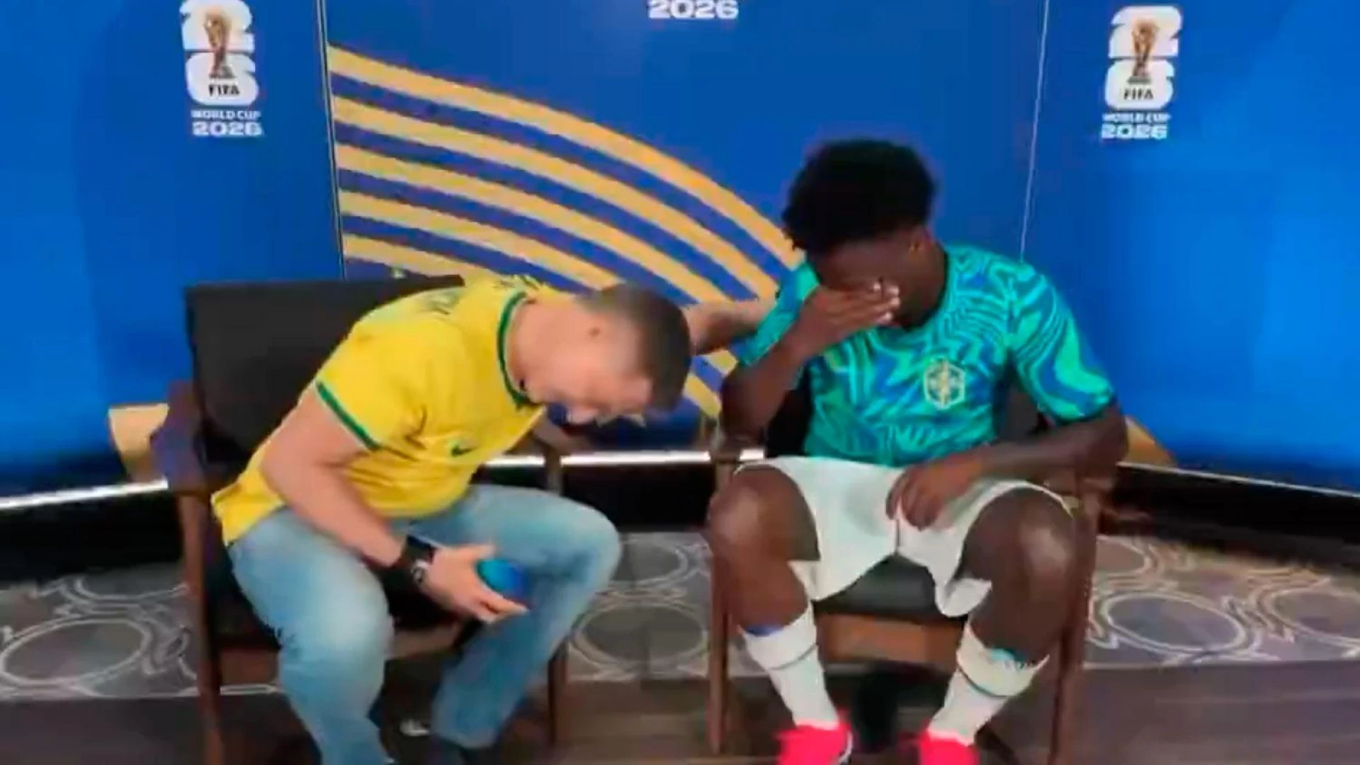 Vinicius se emociona al hablar de su abuela