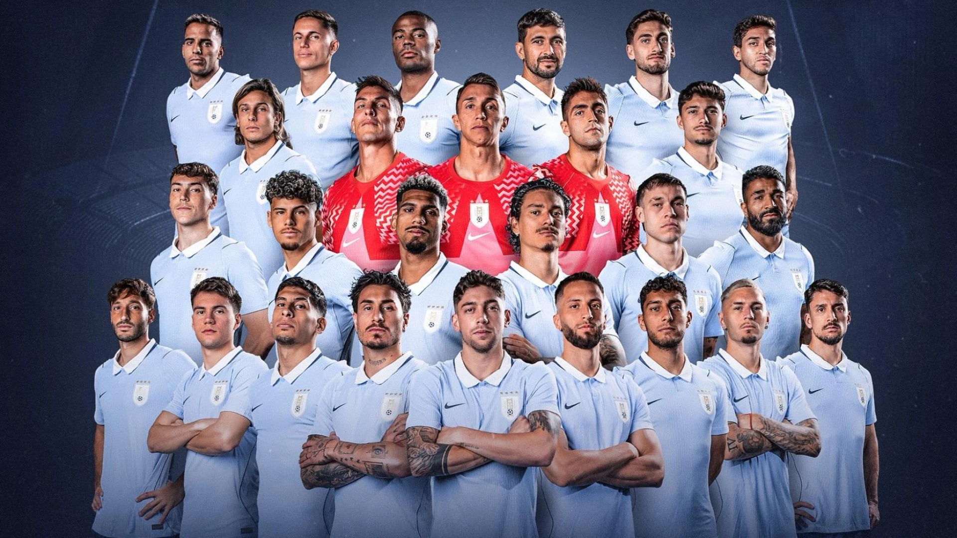 Valverde, Araújo y Giménez, en la lista de Uruguay del Mundial; Luis Suárez, fuera