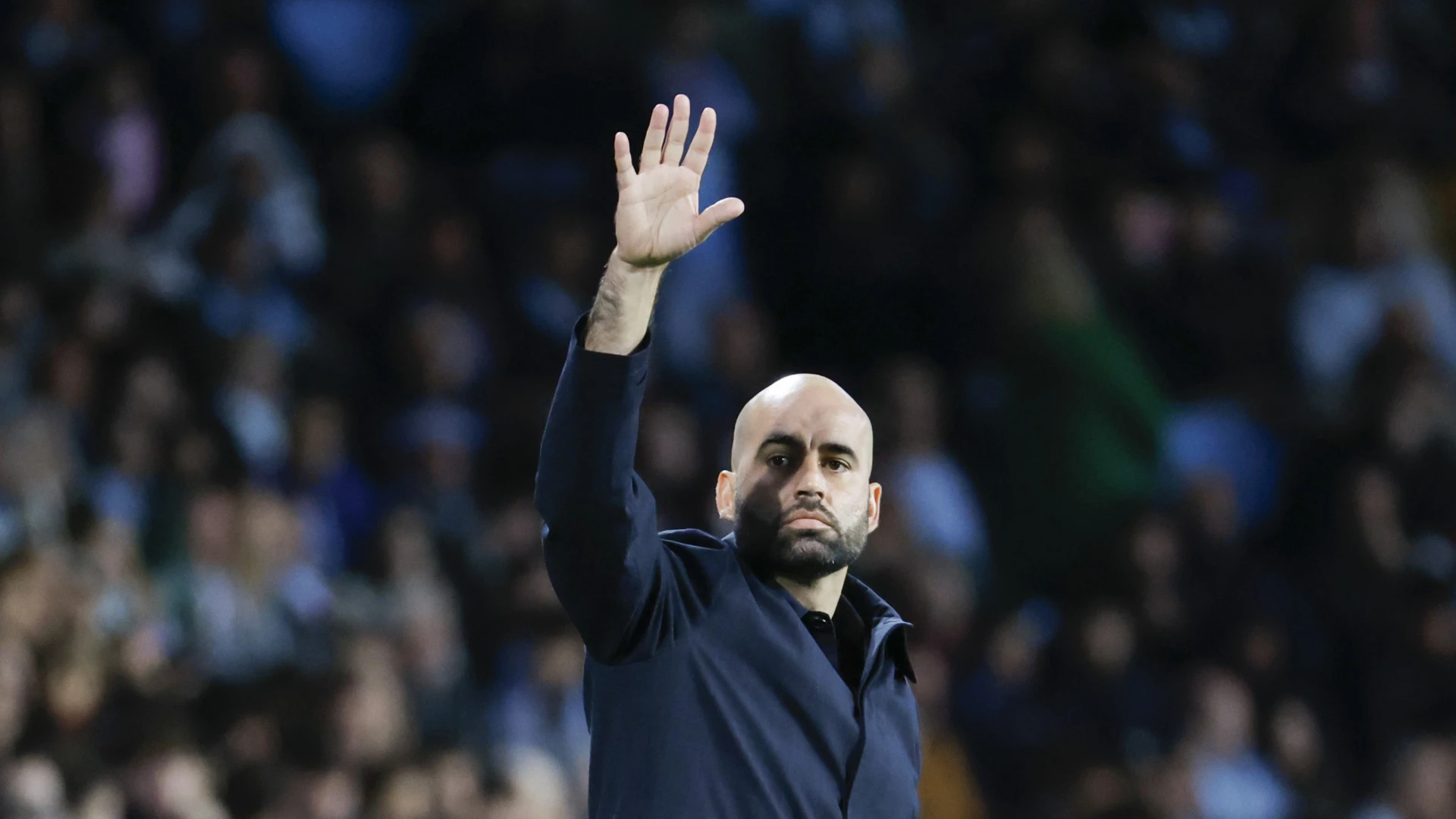 Claudio Giráldez, sobre el cambio de Olmo por Casadó: 